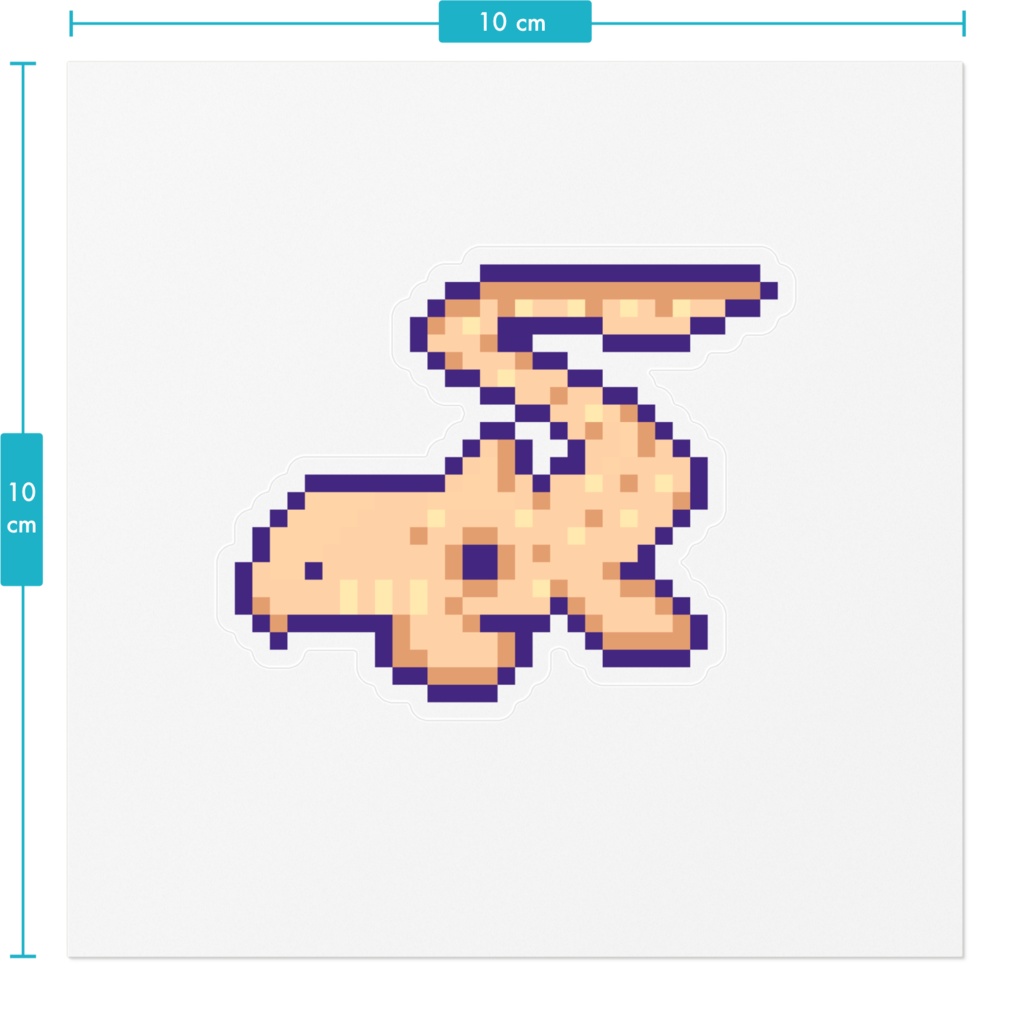 DOT SHARK GALLERY クリアステッカー マモンツキテンジクザメ