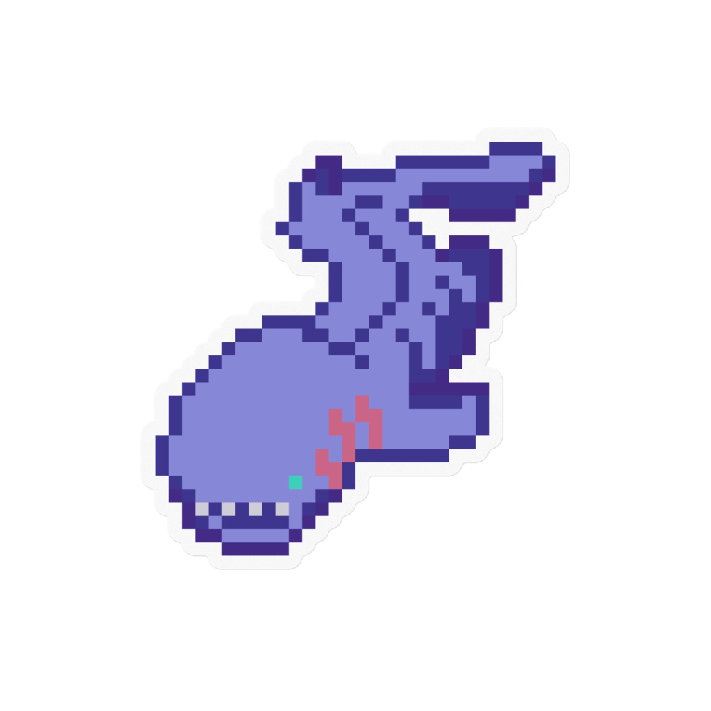 DOT SHARK GALLERY クリアステッカー ラブカ