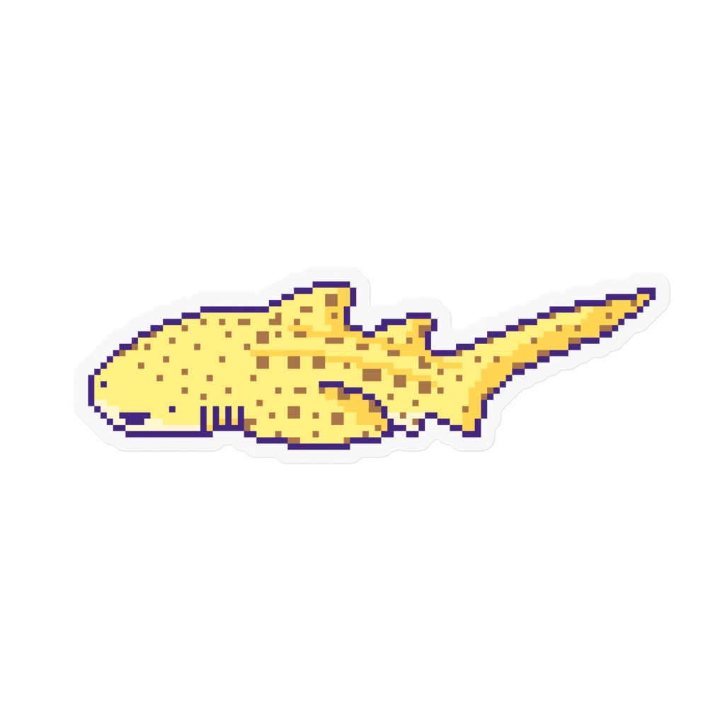DOT SHARK GALLERY クリアステッカー トラフザメ