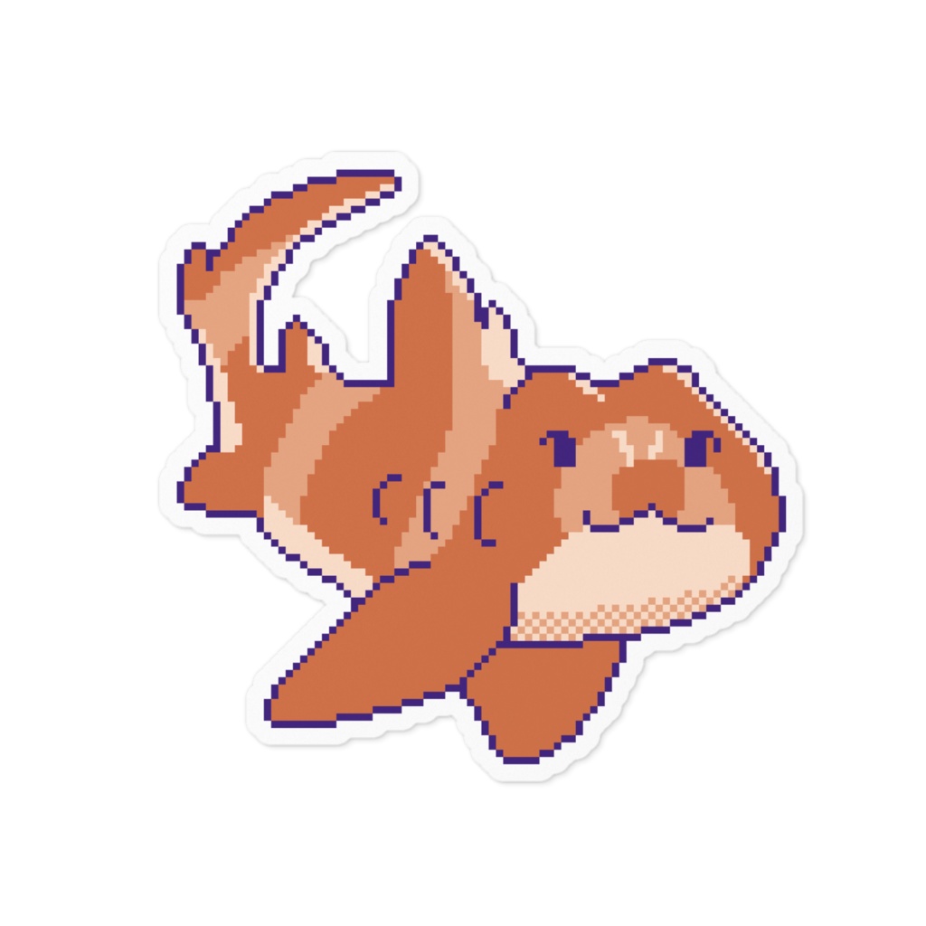 DOT SHARK GALLERY ステッカー 小ネコザメさん