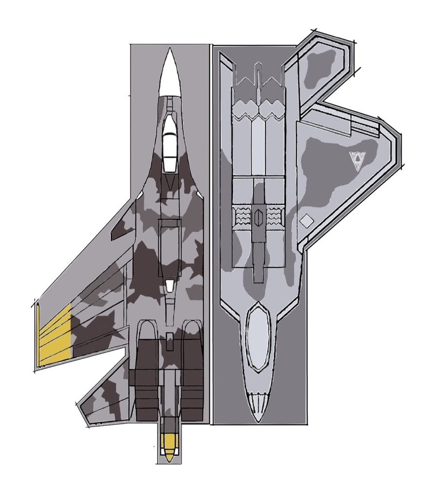 エースコンバット04MobiusYellowワッペン - 二次元連隊 - BOOTH