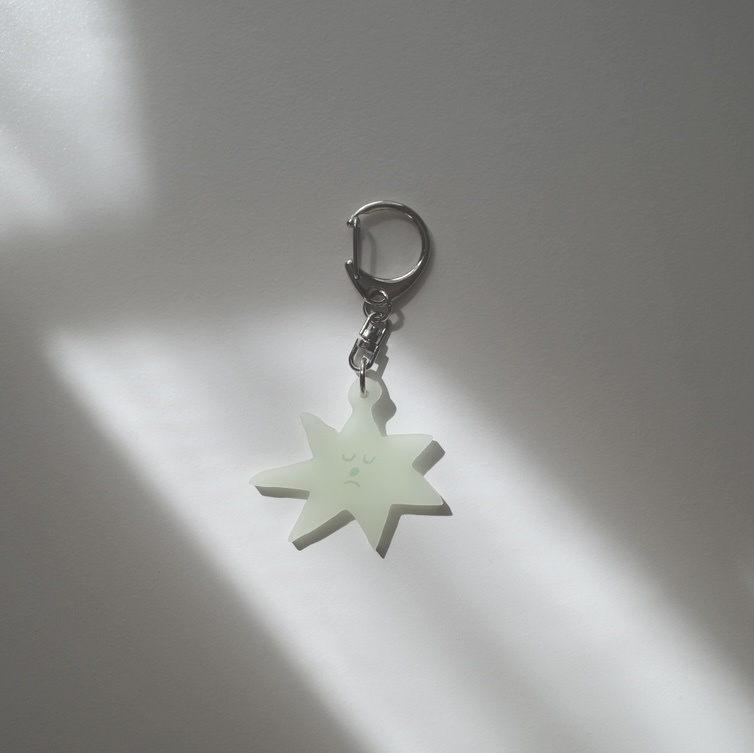 蓄光七星　keyholder 