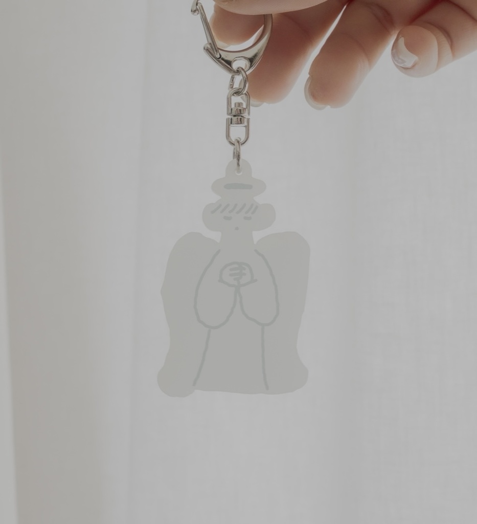 蓄光天使　key holder