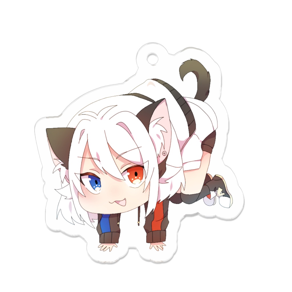 猫宮くまね摘まれアクリルキーホルダー