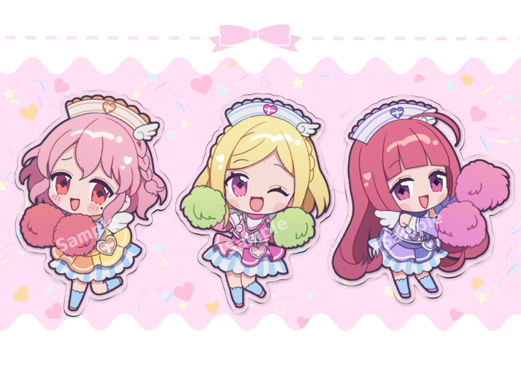 プリパラナースアクリルキーホルダー