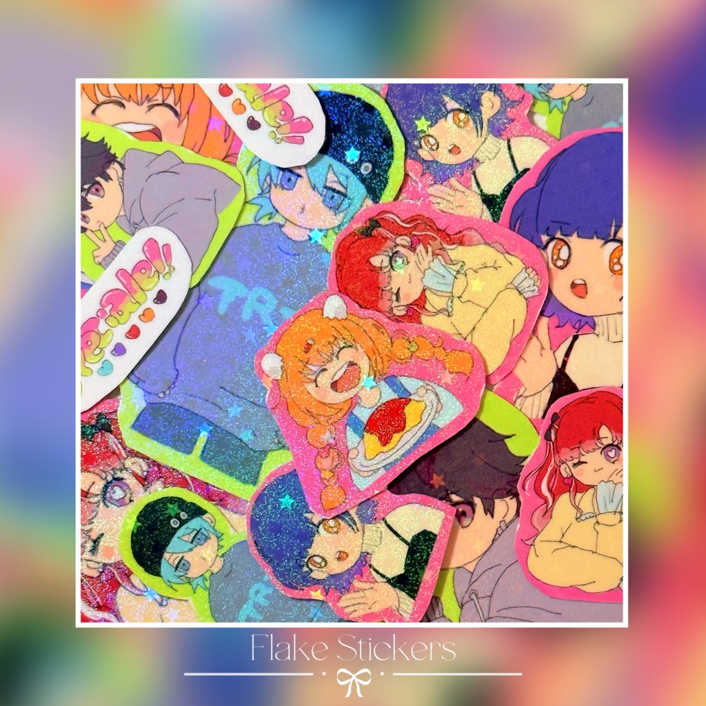 speciale 鮭フレークシール🐟