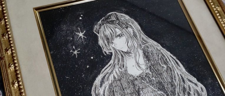 オリジナル額装原画『felis』