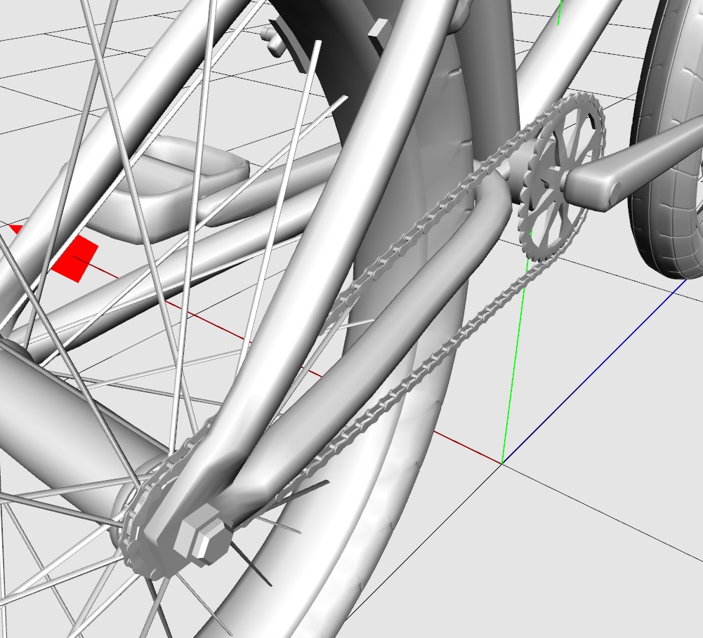 3d素材 競技用自転車bmx Clipstudio向け Imsn Booth