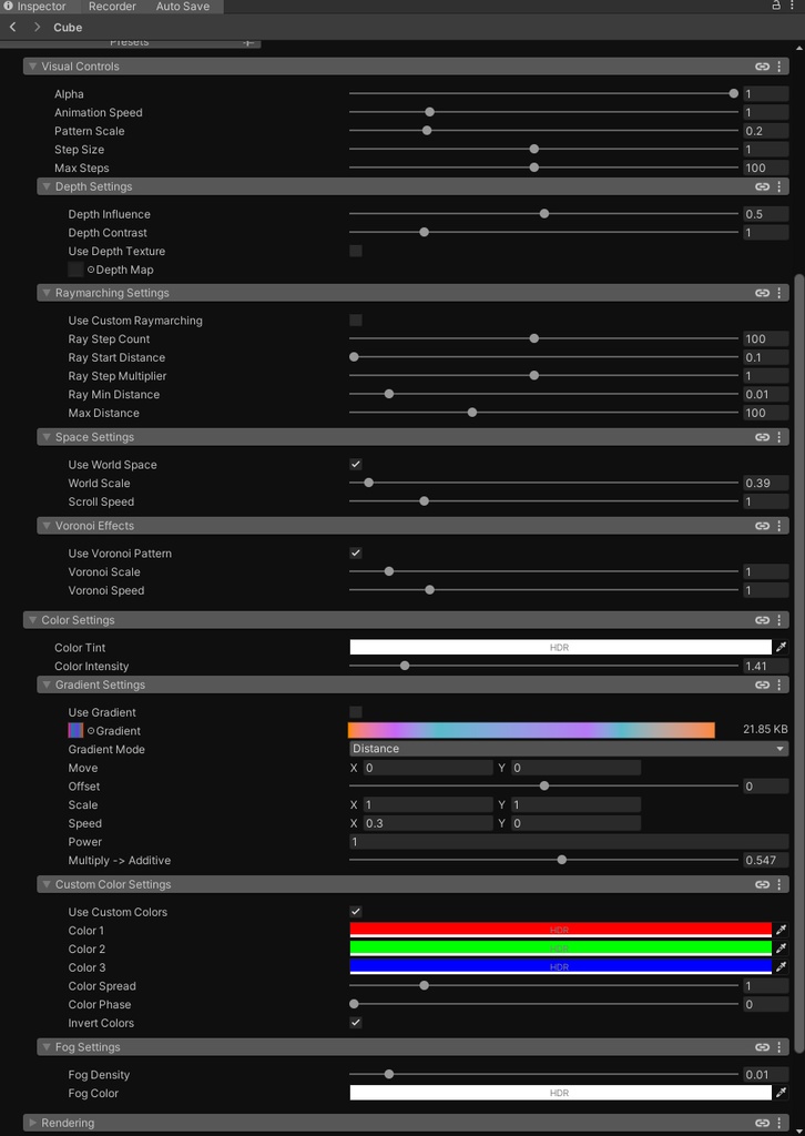 Cubic Pride Screen Space Shader キュービックプライド スクリーンスペースシェーダー