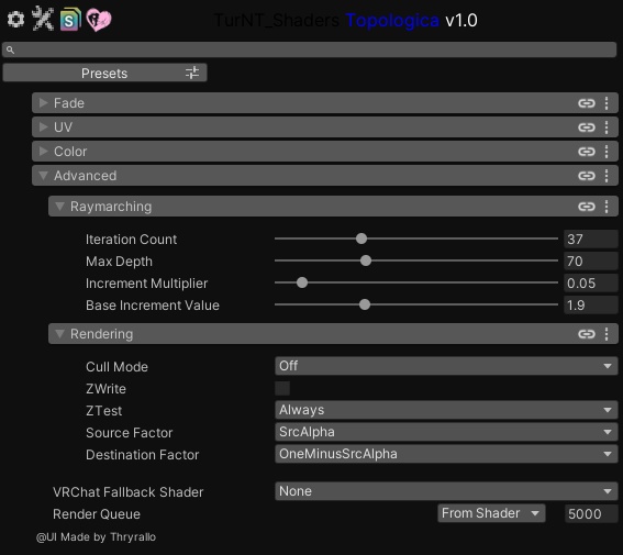 Topologica Raymarching Screenspace Shader トポロジカ・レイマーチング・スクリーンスペース・シェーダー