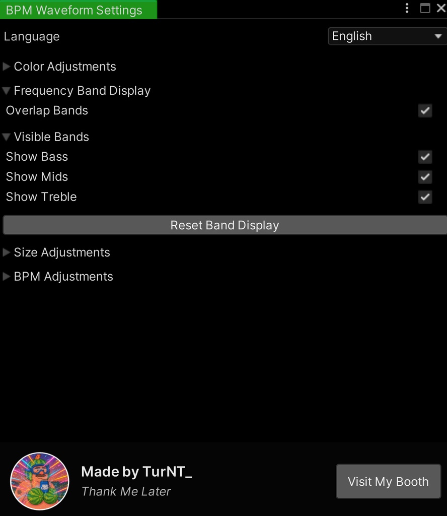 BPM Waveform (Music Overlay Script)