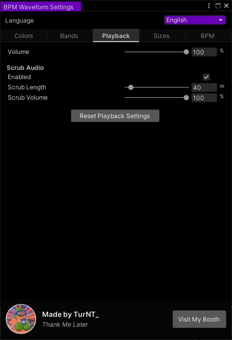 BPM Waveform (Music Overlay Script)