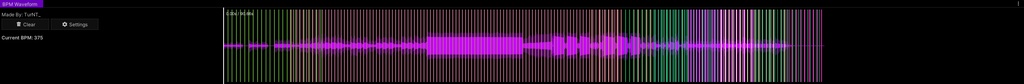 BPM Waveform (Music Overlay Script)