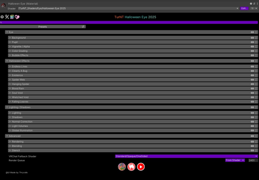 Halloween 2025 Eye Shader ハロウィン2025 アイシェーダー