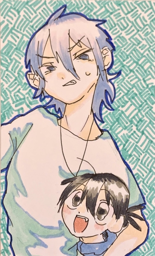 2021.09.03 しおへど【名刺サイズ原画】