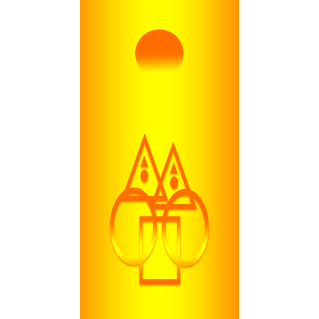 スマホ金運お守り壁紙 幸運番号aaa Golden Fortune Art Gallery Booth