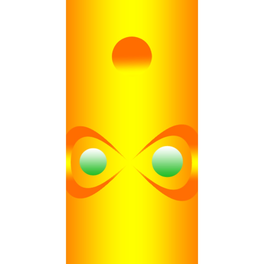 スマホ金運お守り壁紙 幸運番号aaa Ryokuen Art Music Booth