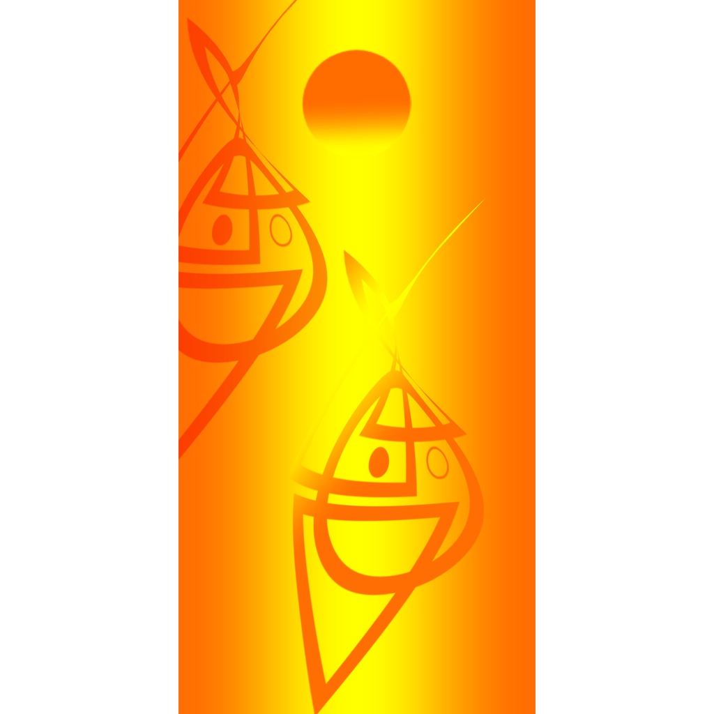 スマホ金運お守り壁紙 幸運番号aaa Golden Fortune Art Gallery Booth