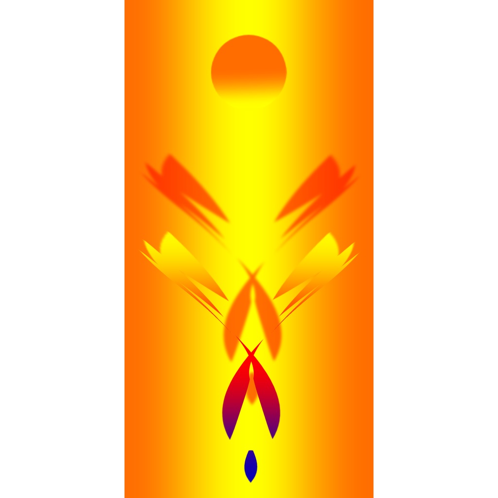 スマホ金運お守り壁紙 幸運番号aaa Golden Fortune Art Gallery Booth