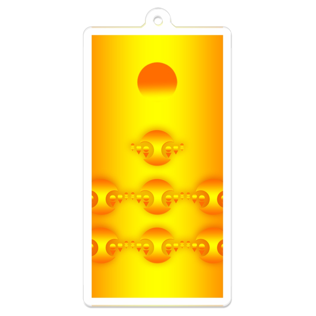 【迎福陽来】アクリルキーホルダー(オンデマンド販売)025