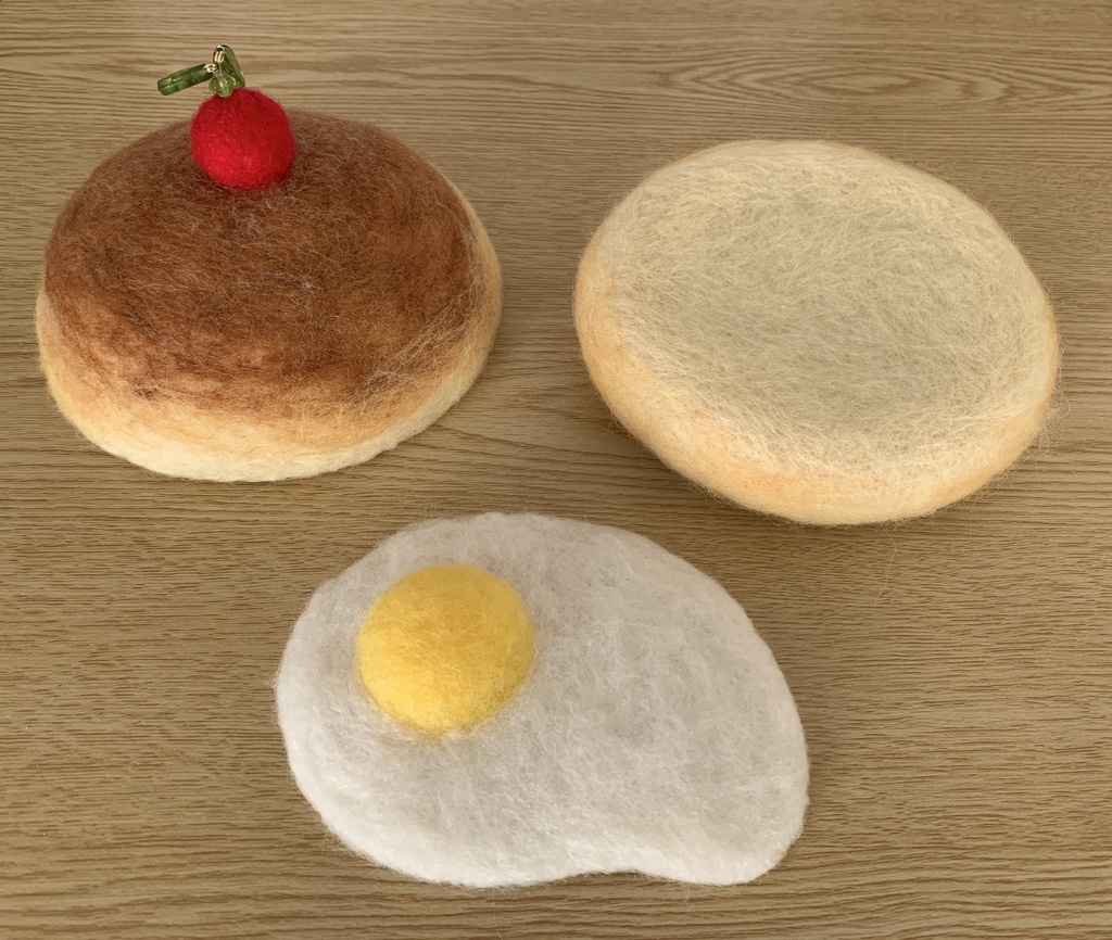 ハンバーガーベッド ドール用