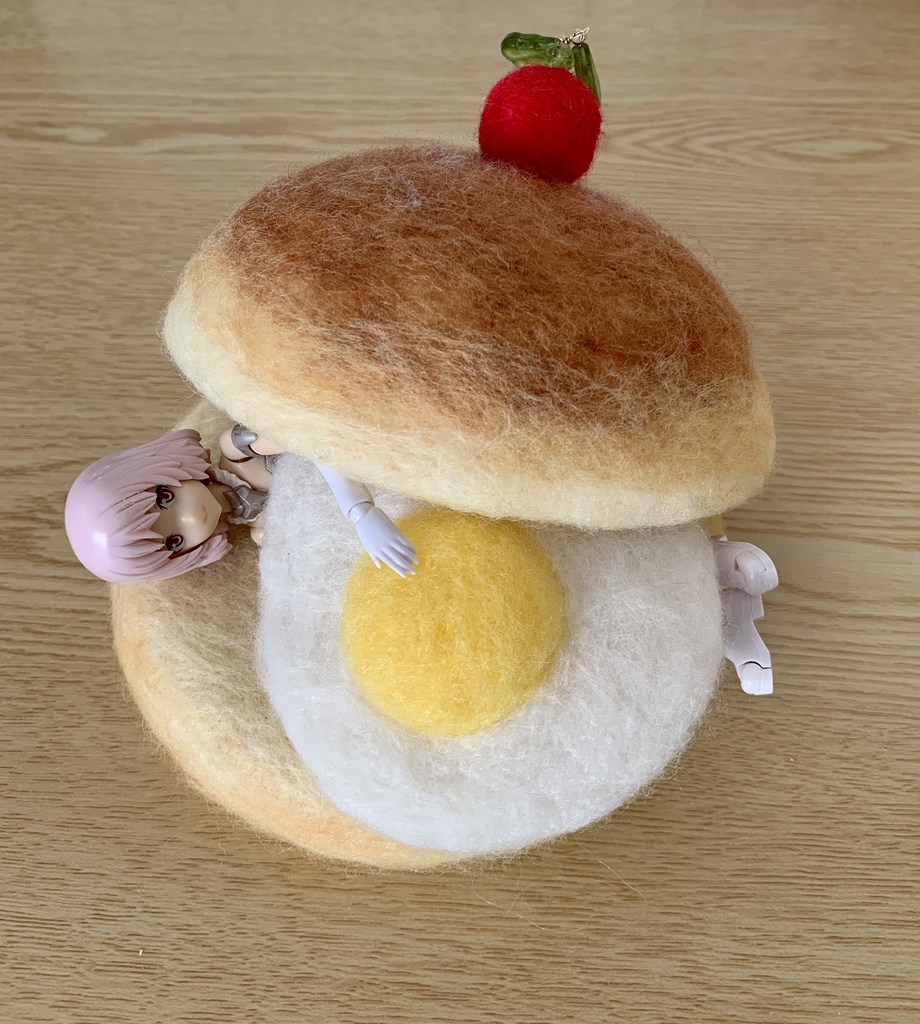 ハンバーガーベッド ドール用