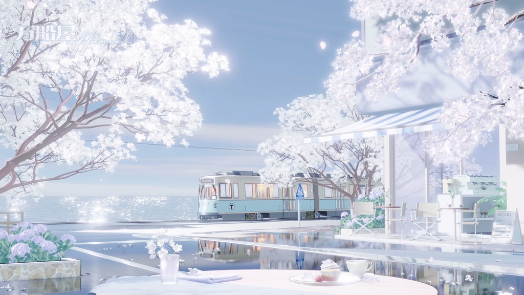 春と花の宴　春の日シリーズ｜VTuber・動く配信背景