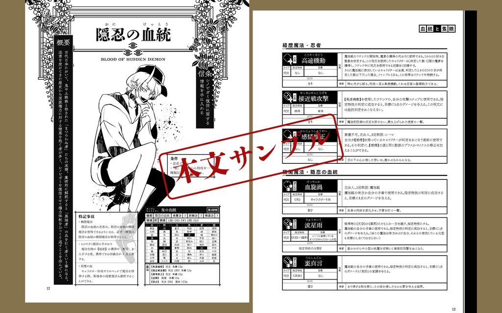 【マギカロギア】血統と隻眼【シナリオ集】