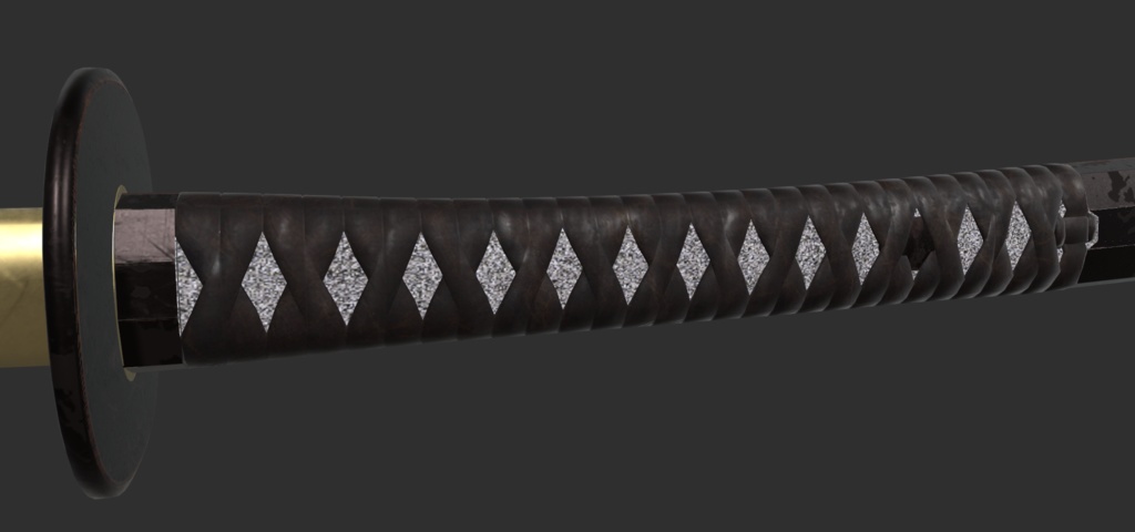 オリジナル打刀『亡斷貫』 小柄付き Boutanuki Katana with Kozuka Knife for VRC等