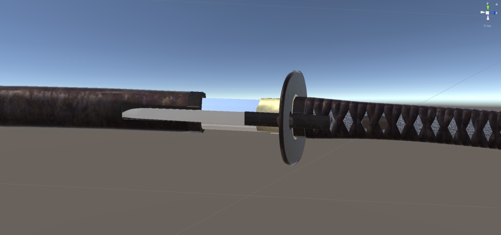 オリジナル打刀『亡斷貫』 小柄付き Boutanuki Katana with Kozuka Knife for VRC等