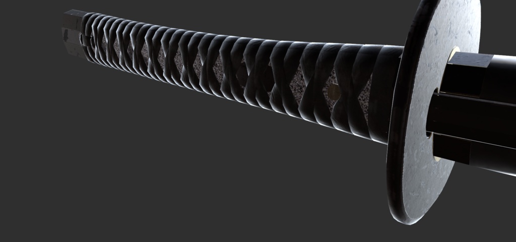 オリジナル打刀『亡斷貫』 小柄付き Boutanuki Katana with Kozuka Knife for VRC等