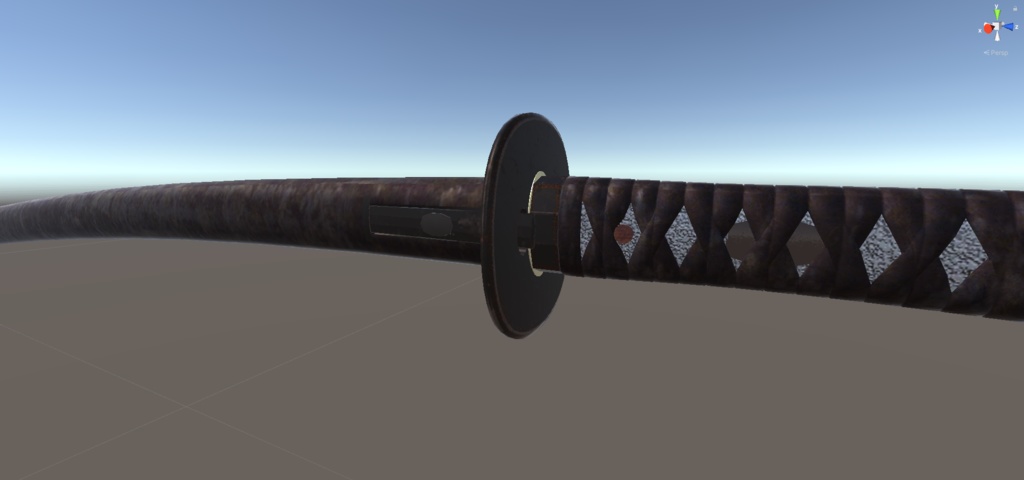 オリジナル打刀『亡斷貫』 小柄付き Boutanuki Katana with Kozuka Knife for VRC等