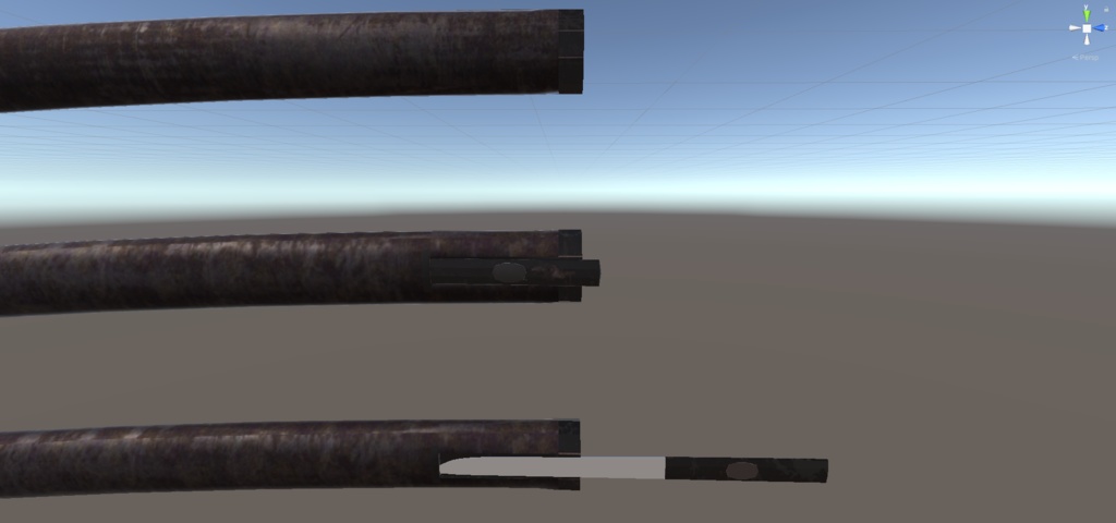 オリジナル打刀『亡斷貫』 小柄付き Boutanuki Katana with Kozuka Knife for VRC等