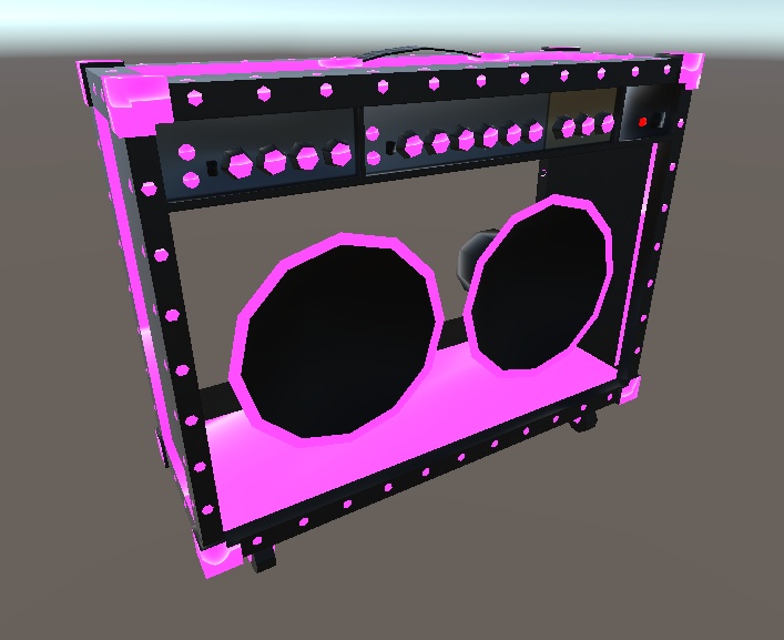 ソリッドステートギターアンプ Solid-State Guitar AMP 3D-model
