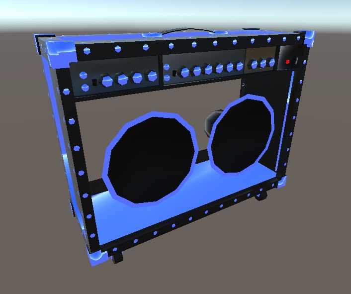 ソリッドステートギターアンプ Solid-State Guitar AMP 3D-model