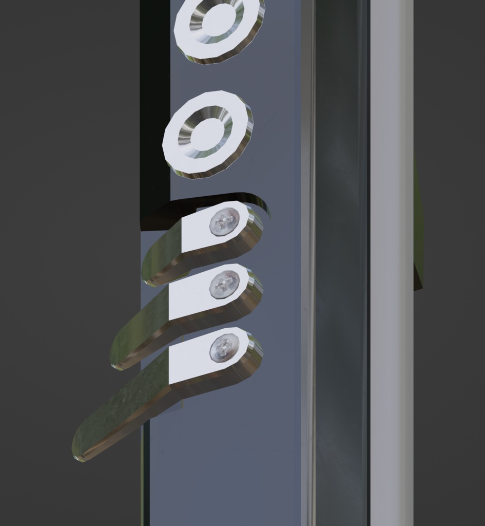 EWI Electronic Wind Instrument 3D model EWI3Dモデル