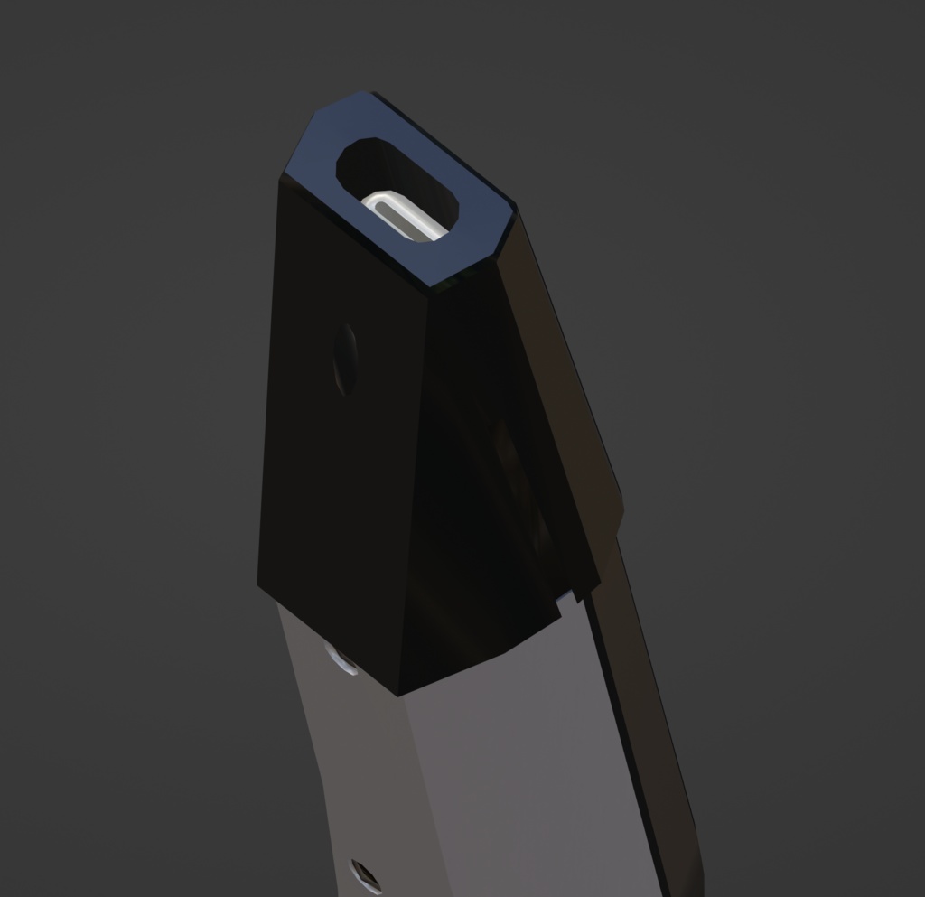 EWI Electronic Wind Instrument 3D model EWI3Dモデル