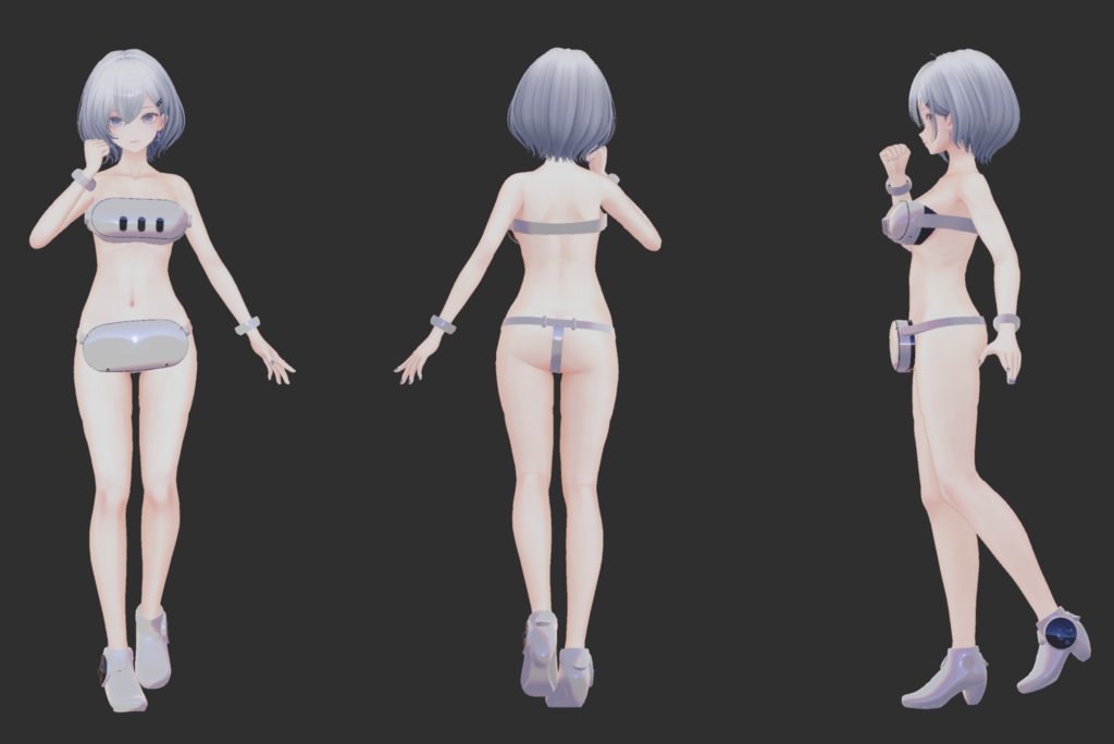 【7アバター対応】HumbleMarvelousDress Type-Q(ハンブルマーベラスドレス タイプQ)【MA設定済】【KIKYO】【Hakuu】【Manuka】【mao】【ririka】【mizuki】【rurune】【VRChat】