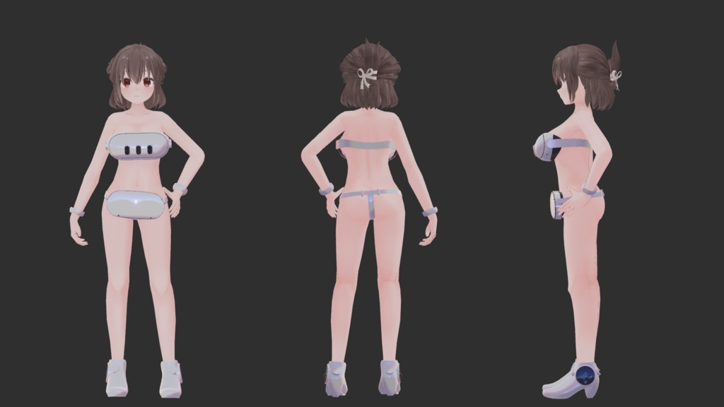 【9アバター対応】HumbleMarvelousDress Type-Q(ハンブルマーベラスドレス タイプQ)【MA設定済】【KIKYO】【Hakuu】【Manuka】【mao】【ririka】【mizuki】【rurune】【Chocolatta】【Milltina】【VRChat】