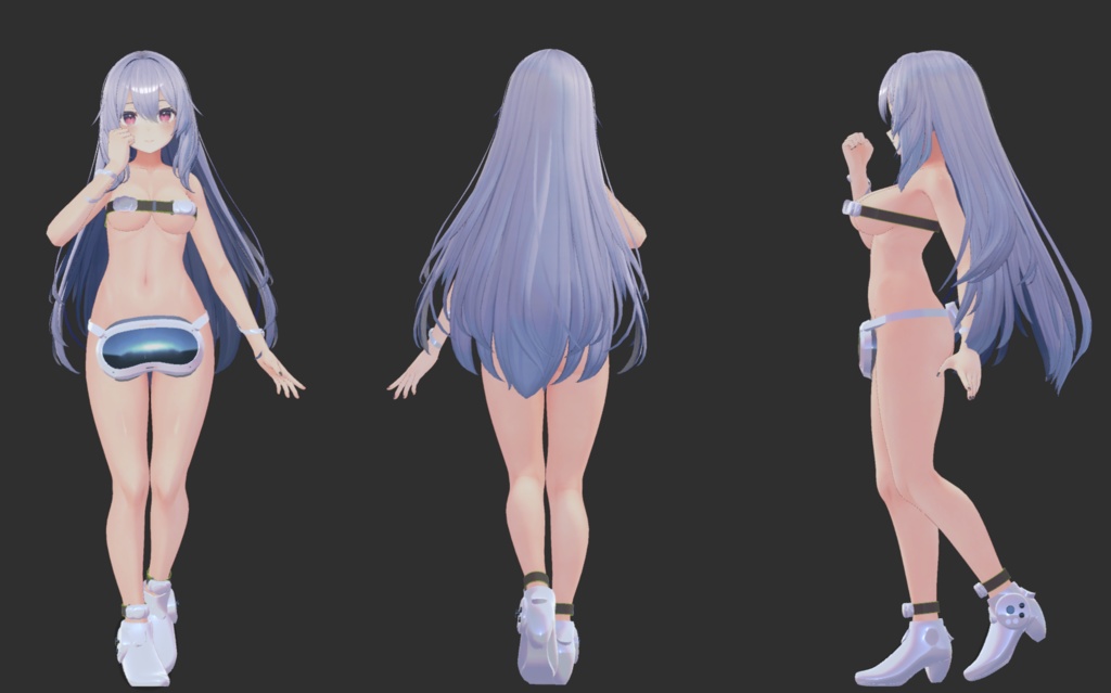 【7アバター対応】HumbleMarvelousDress Type-P(ハンブルマーベラスドレス タイプP)【MA設定済】【KIKYO】【Hakuu】【Manuka】【mao】【ririka】【mizuki】【rurune】【VRChat】