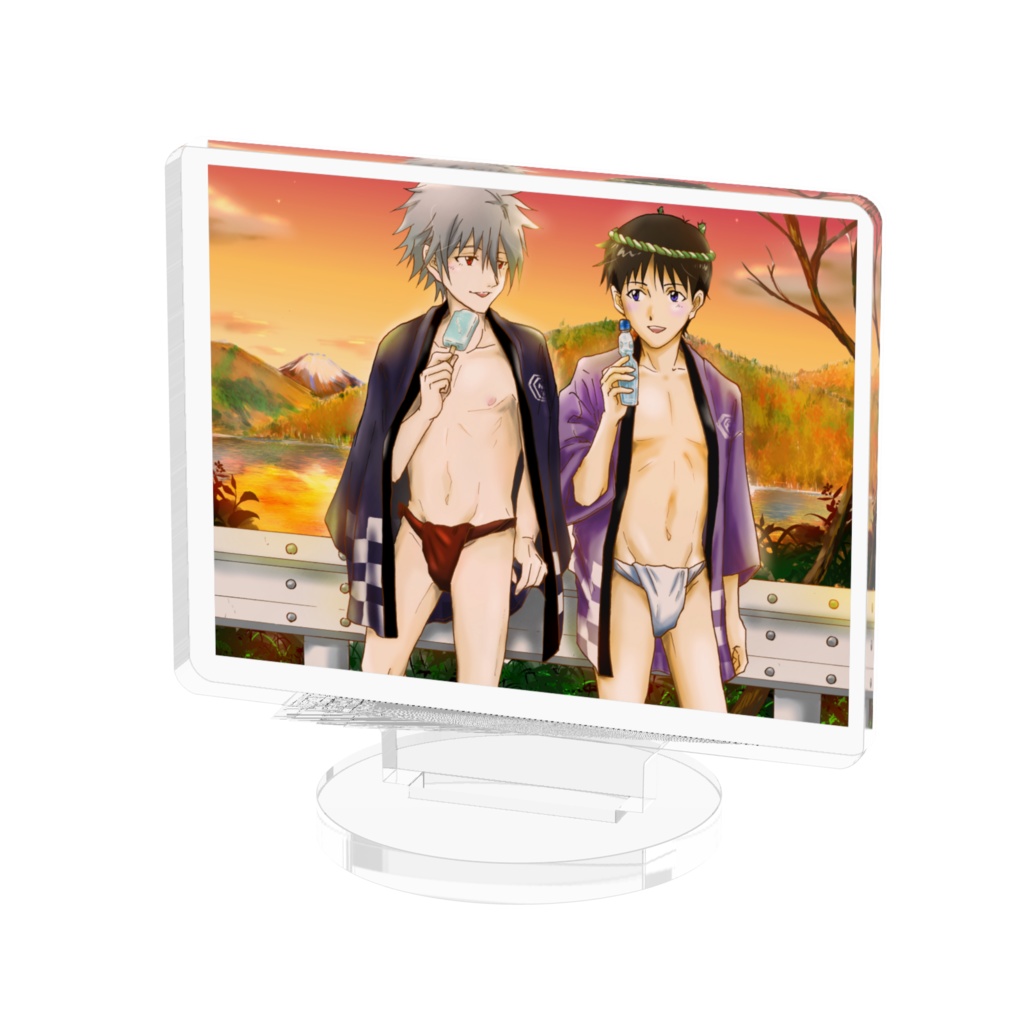 エヴァ褌アクリルフィギュア