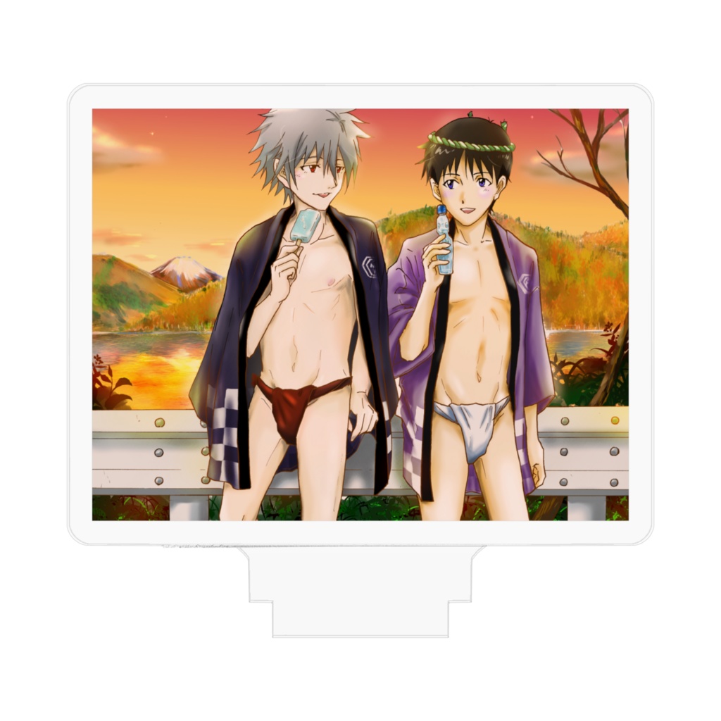 エヴァ褌アクリルフィギュア