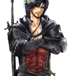 FF16クライヴ雪月花の冠アクリルフィギュア