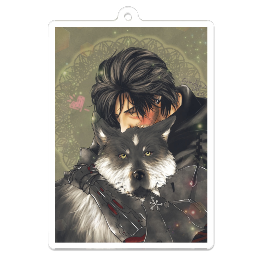 FF16クライヴ、トルガルハグ　アクリルキーホルダー