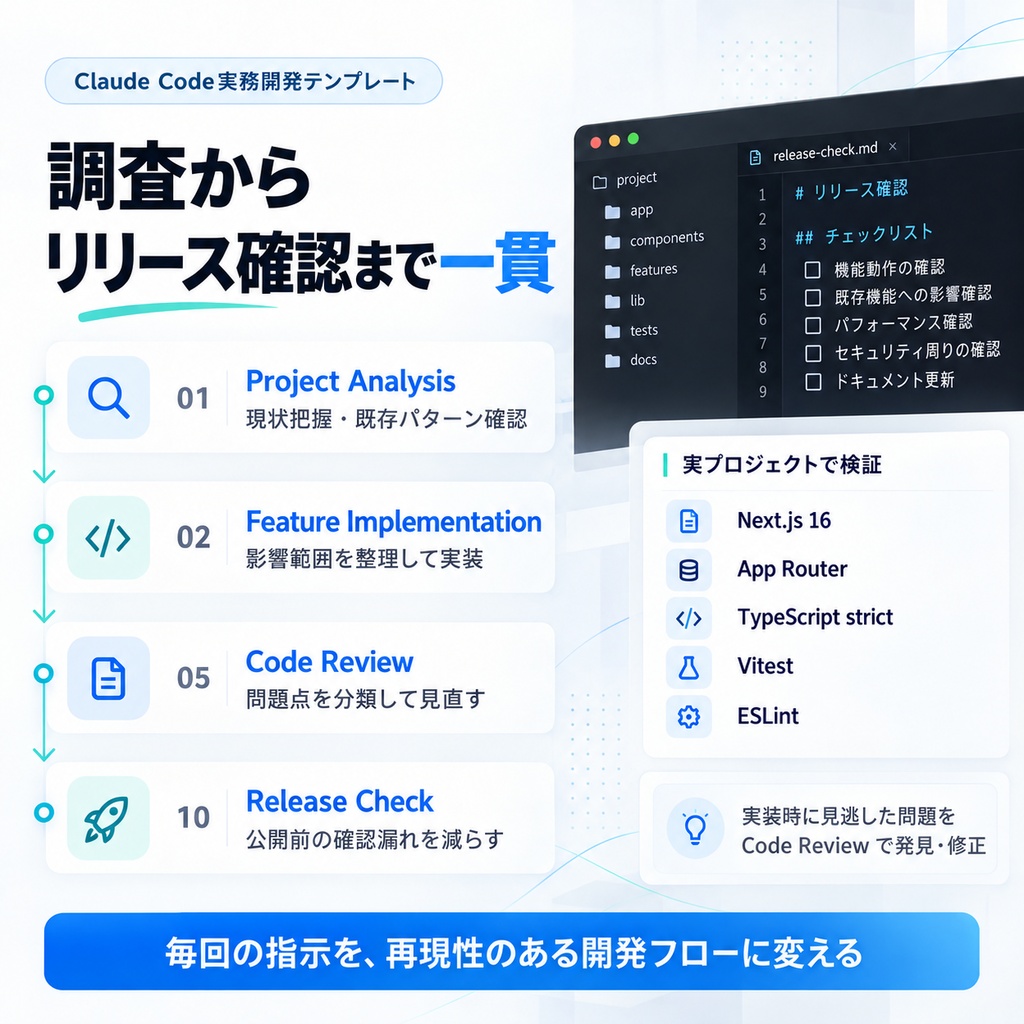 DevFlow Kit|Claude Code開発テンプレート