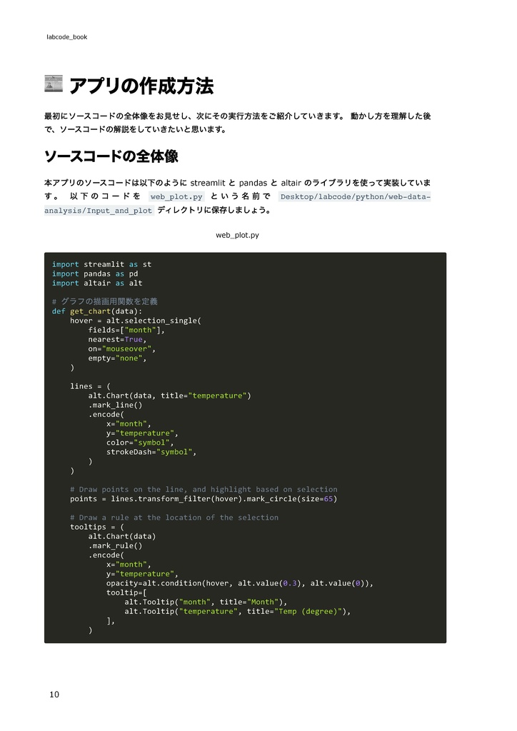 Streamlitで作るデータ解析Webアプリ 〜pythonではじめるアプリ開発〜