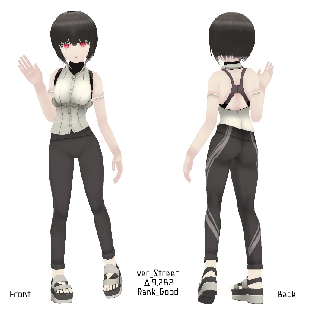 【3Dアバター】『クレハ軽量型』