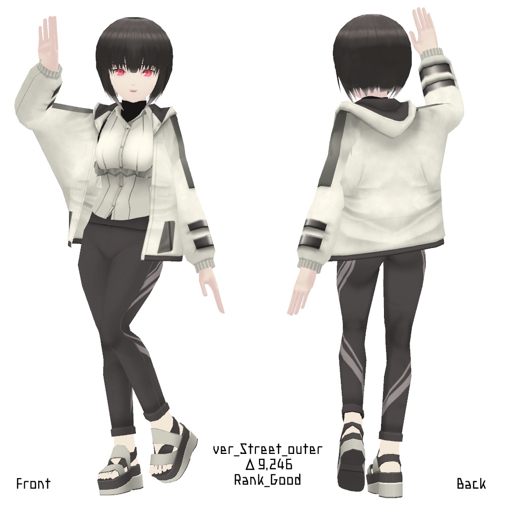 【3Dアバター】『クレハ軽量型』