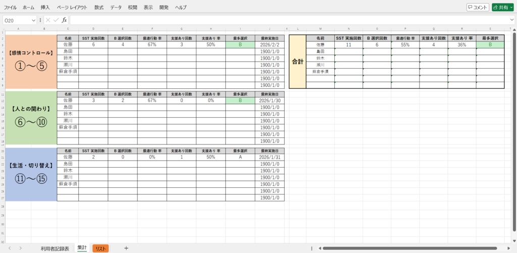 般化をねらうSSTフルバージョン(支援者向け実践キット)