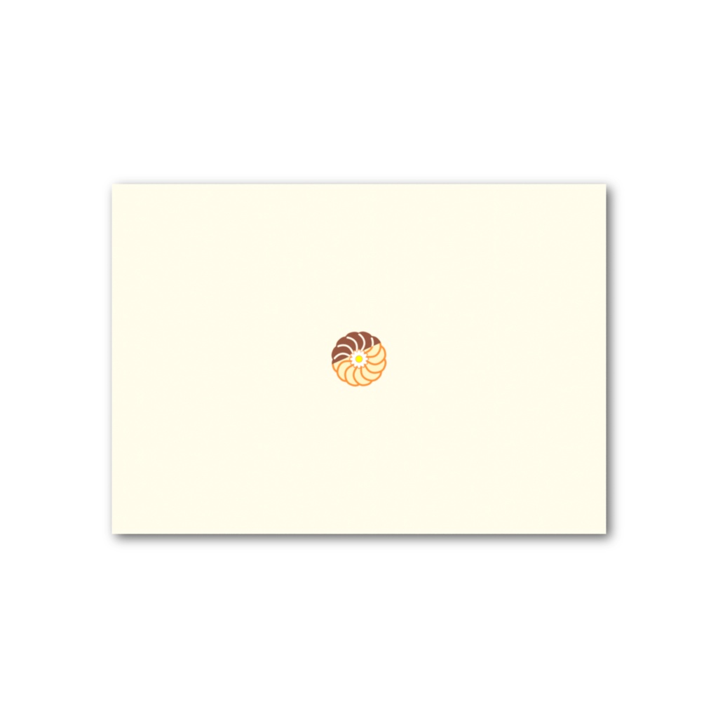 【受注生産】来浦ふれん 活動1周年記念 フォト風カード 横ver. 89×63mm